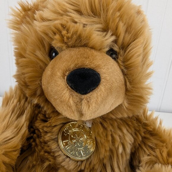 Collectors Choice Golden Brown Teddy Bear Plush Stuffed Animal 10" TB Toy New - Picture 2 of 12